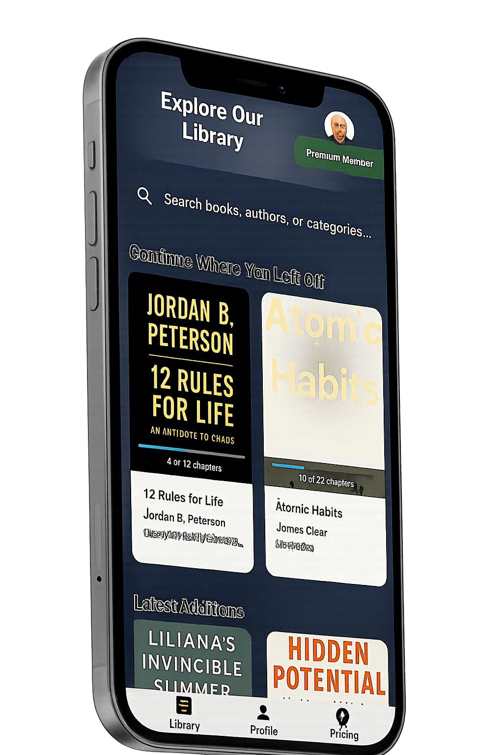 InstaPage mobile app